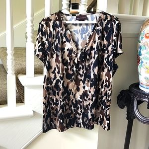 Dana Buchman Short Sleeve Shirt SZXL